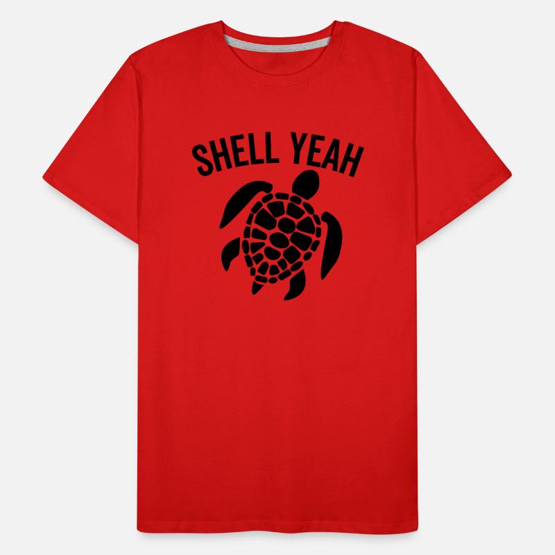 Shell Yeah Men's Premium Organic T-Shirt