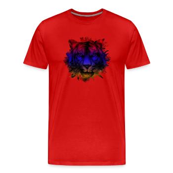Armenien - Männer Premium Bio T-Shirt - Rot - Vorne - Damien (186cm)