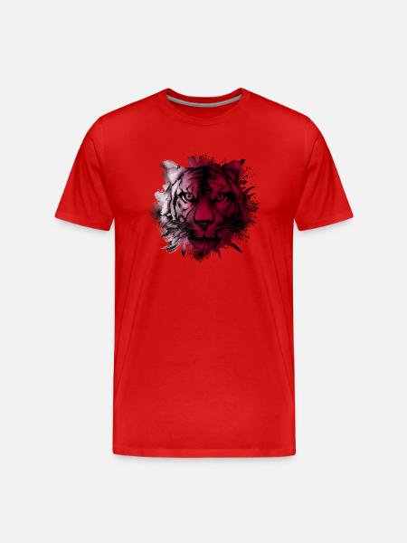 Qatar - Men's Premium Organic T-Shirt - red