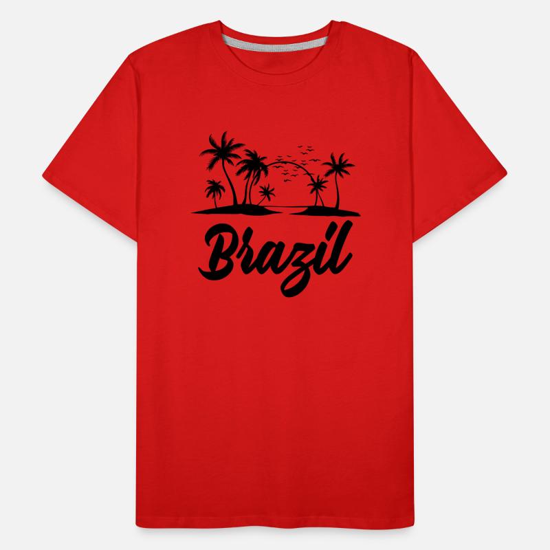 Brésil T-shirt bio Premium Homme