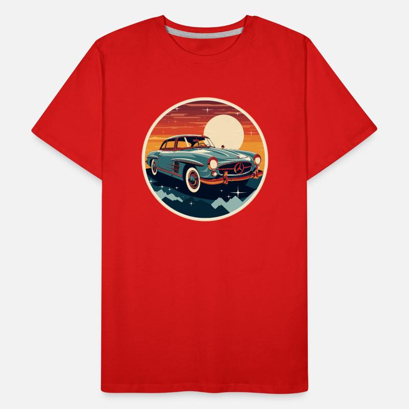 oldtimer Klassik Männer Premium Bio T-Shirt