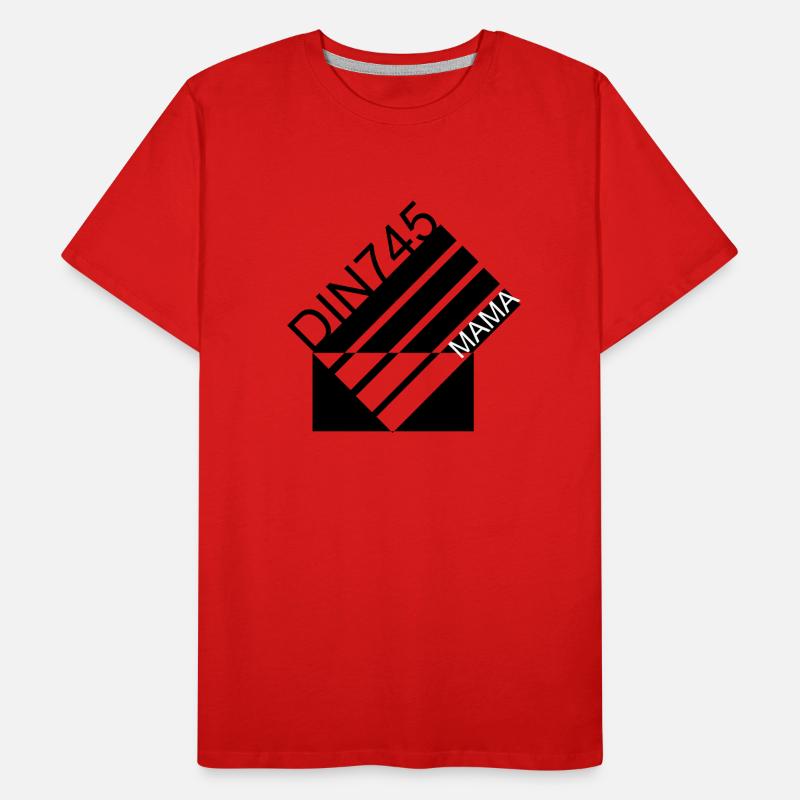 DIN MAMA 745 Männer Premium Bio T-Shirt