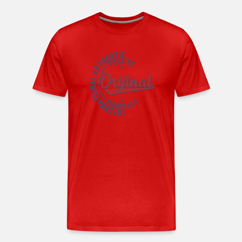 kirikkale 71 - Männer Premium Bio T-Shirt - Rot