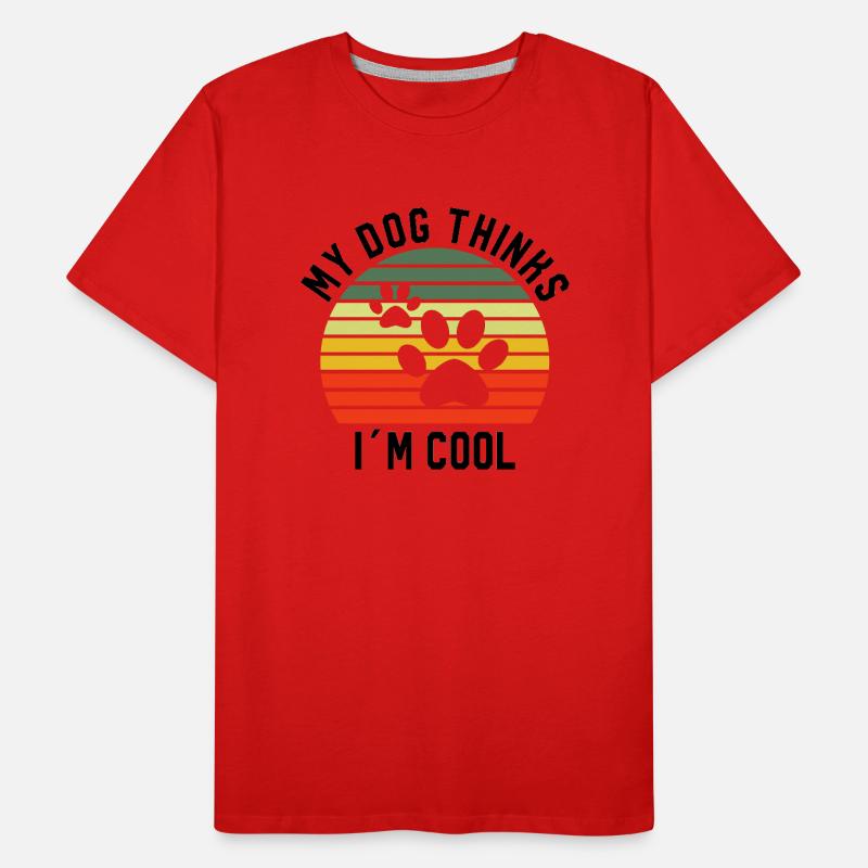 Mon chien choses dans Cool Dog T-shirt bio Premium Homme