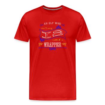 Dinosaur Lover Humour Cool Dork Beard Gang - T-shirt bio Premium Homme - rouge - Devant - Damien (186cm)