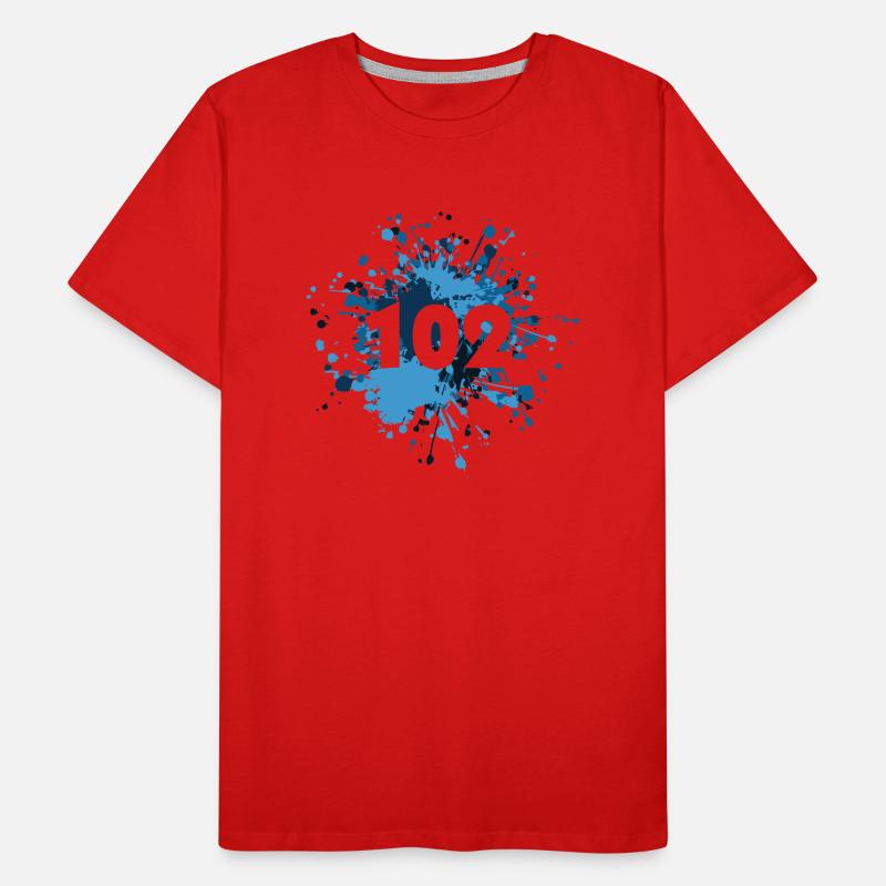 Status Mood Restful 102 Processing Color Splash Männer Premium Bio T-Shirt
