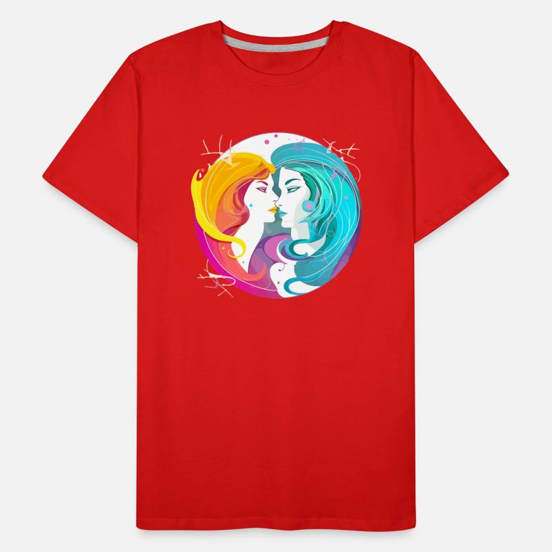 The Gémini binoculars Men's Premium Organic T-Shirt