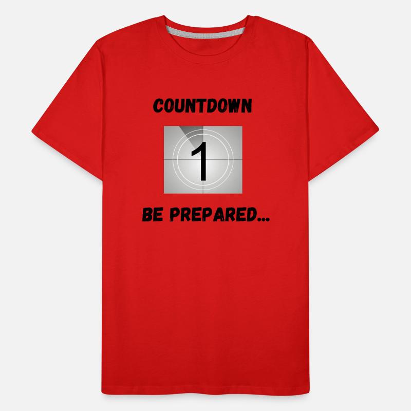 Countdown, be ready Men's Premium Organic T-Shirt