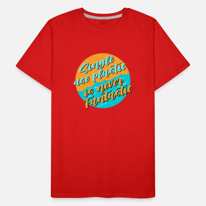 Avoid plastic Men's Premium Organic T-Shirt