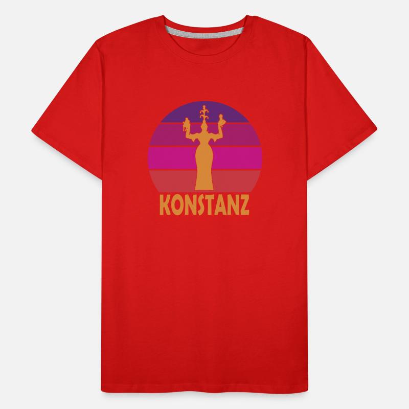 Constance - Imperia - Lac de Constance - Bade-Wurtemberg T-shirt bio Premium Homme