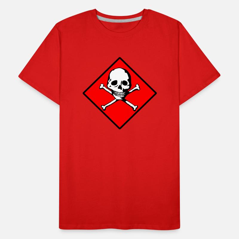 Skull and bones Men's Premium Organic T-Shirt