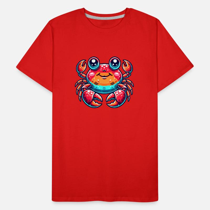 krabbe Männer Premium Bio T-Shirt