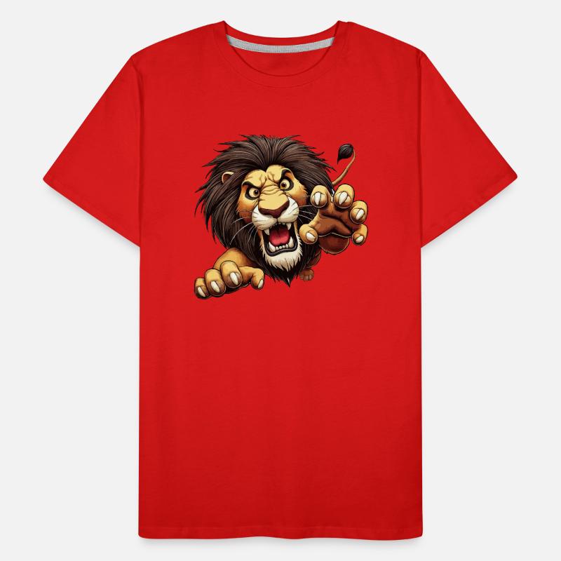 Leo attacks Men's Premium Organic T-Shirt