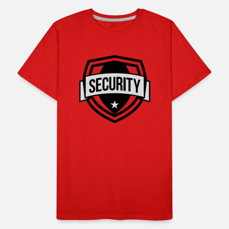 Security Männer Premium Bio T-Shirt