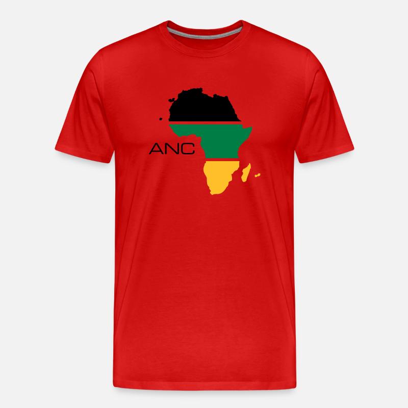 anc - Männer Premium Bio T-Shirt - Rot