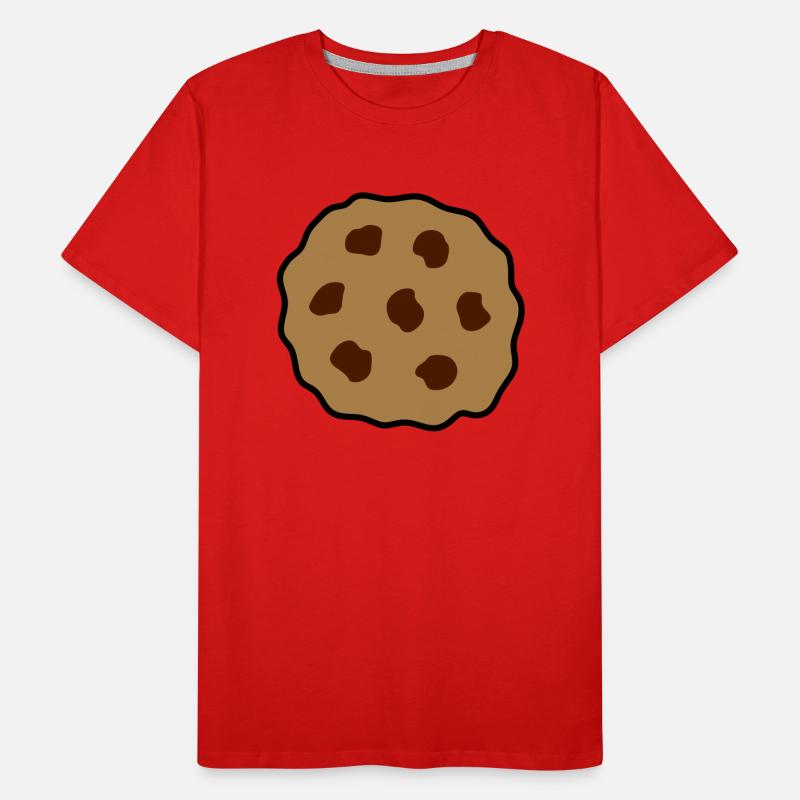cookie biscuit cookies Men's Premium Organic T-Shirt