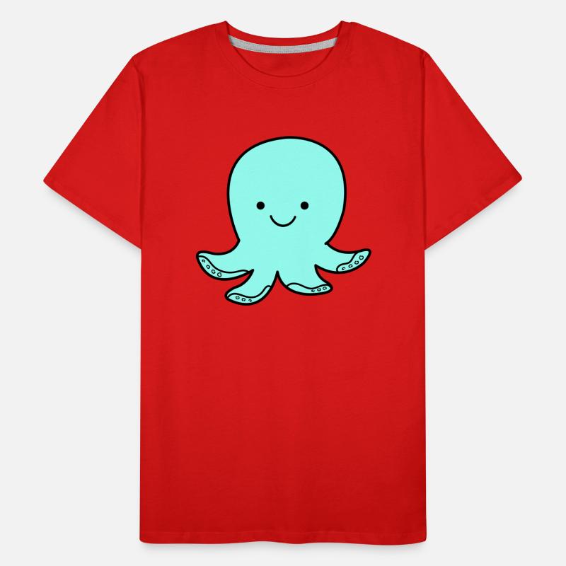 Sourire de poulpe T-shirt bio Premium Homme