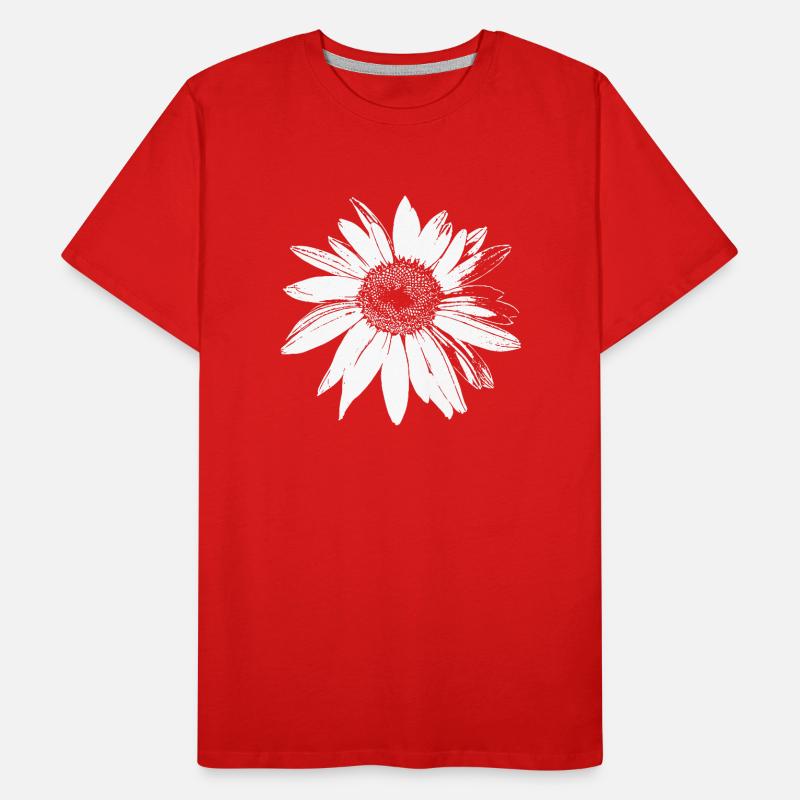 Gänseblümchen Männer Premium Bio T-Shirt