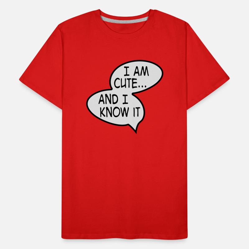 mignon T-shirt bio Premium Homme