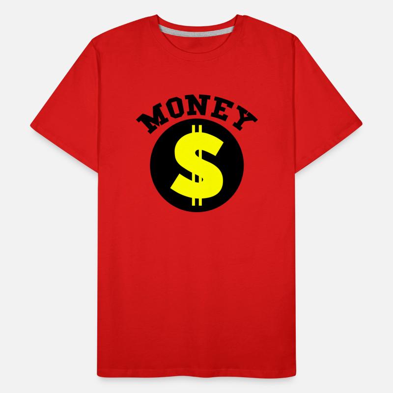 Argent T-shirt bio Premium Homme