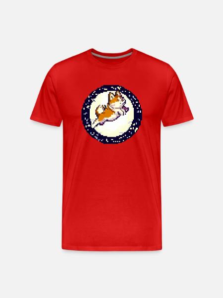 Shiba Inu - T-shirt bio Premium Homme - rouge