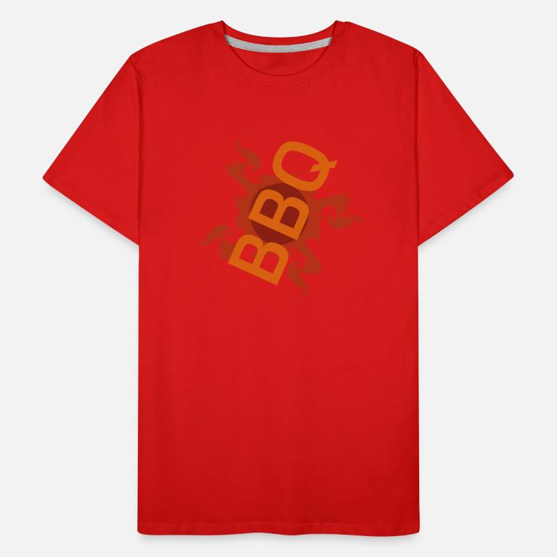 Virus ''BBQ'' T-shirt bio Premium Homme