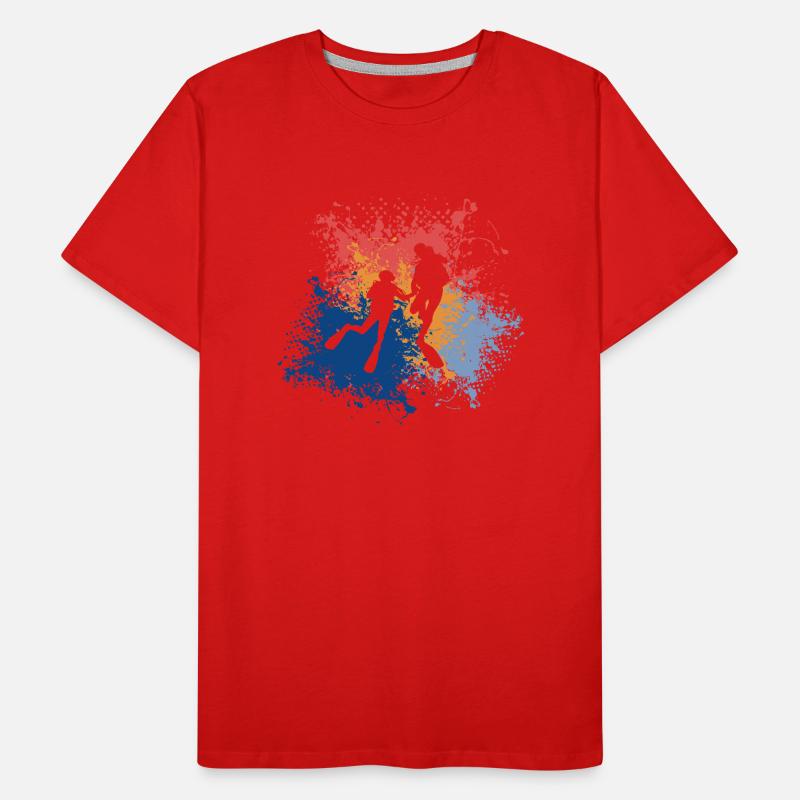 Plongée Plongée Rétro T-shirt bio Premium Homme