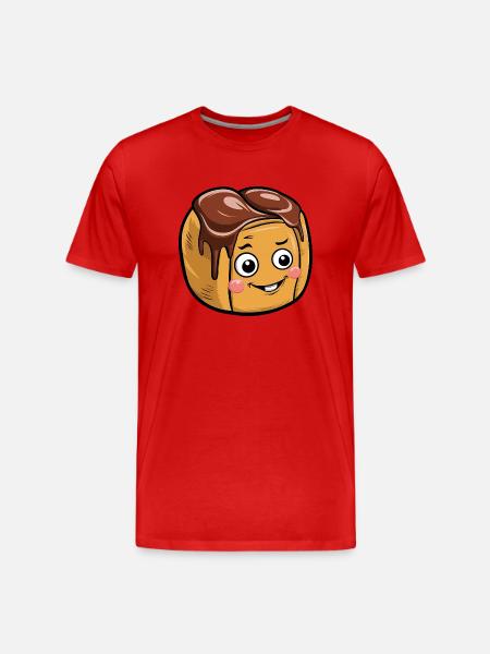 Yorkshire Pudding Geschenk - Männer Premium Bio T-Shirt - Rot