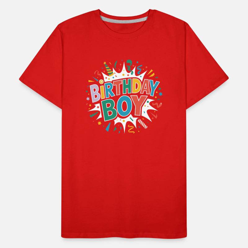 Geburtstagskind Männer Premium Bio T-Shirt