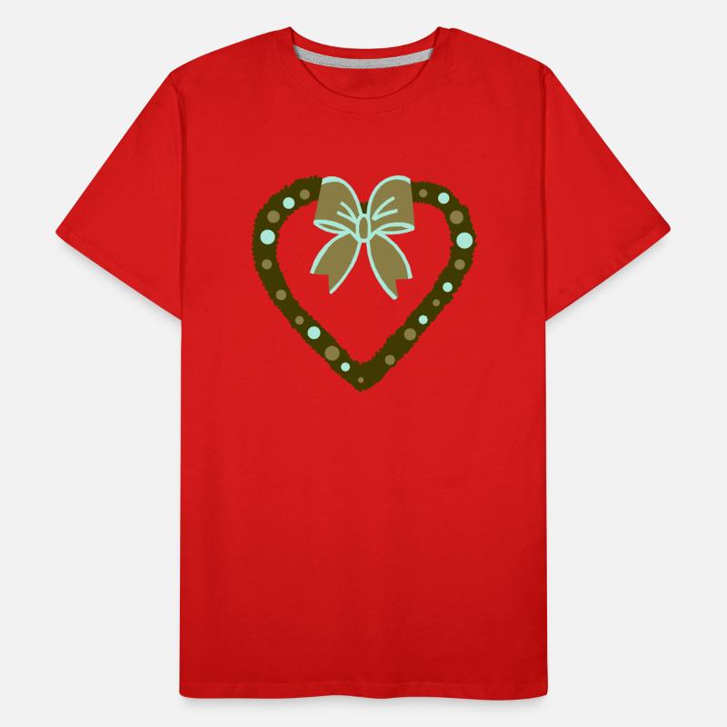 Décorations de Noël Vert T-shirt bio Premium Homme