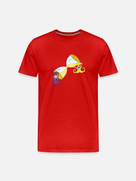Les lutins - T-shirt bio Premium Homme - rouge