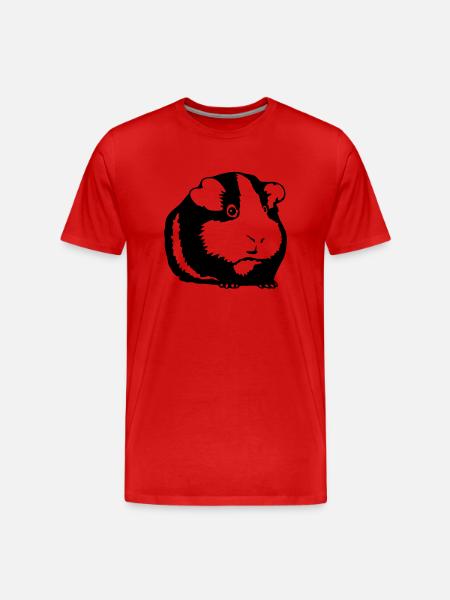 hamsters - Men's Premium Organic T-Shirt - red
