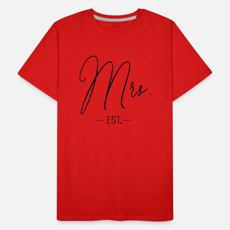 mrs_est Männer Premium Bio T-Shirt