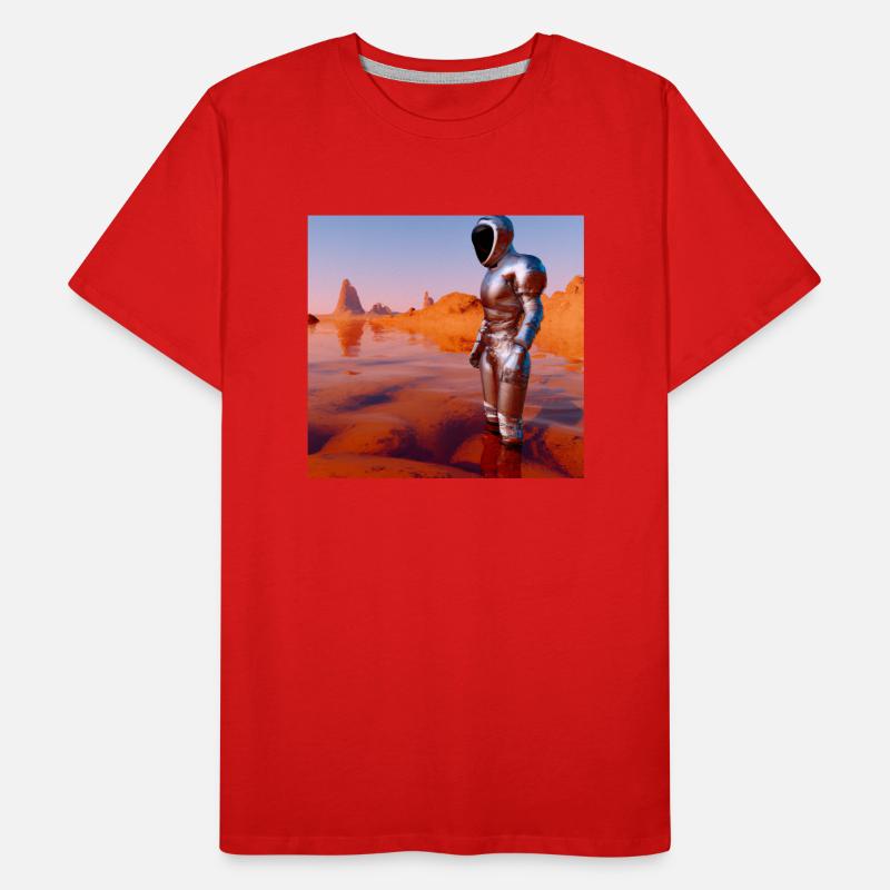 Plongeur sur Mars T-shirt bio Premium Homme
