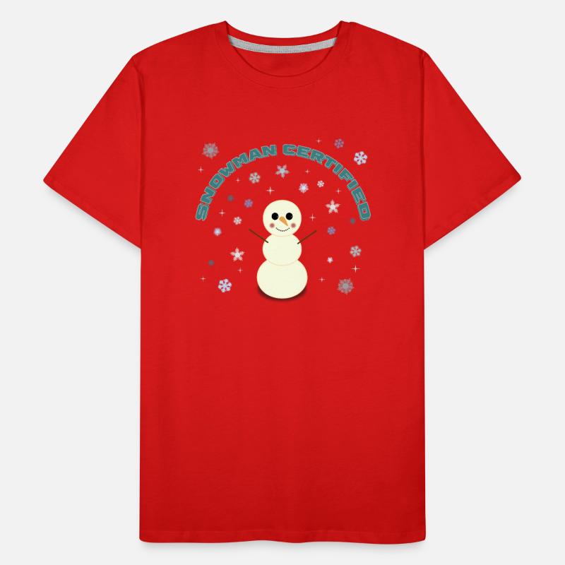 Snowman Certified Männer Premium Bio T-Shirt
