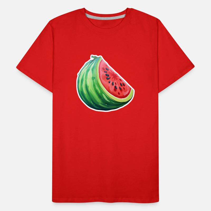 Quartier de la pastèque T-shirt bio Premium Homme