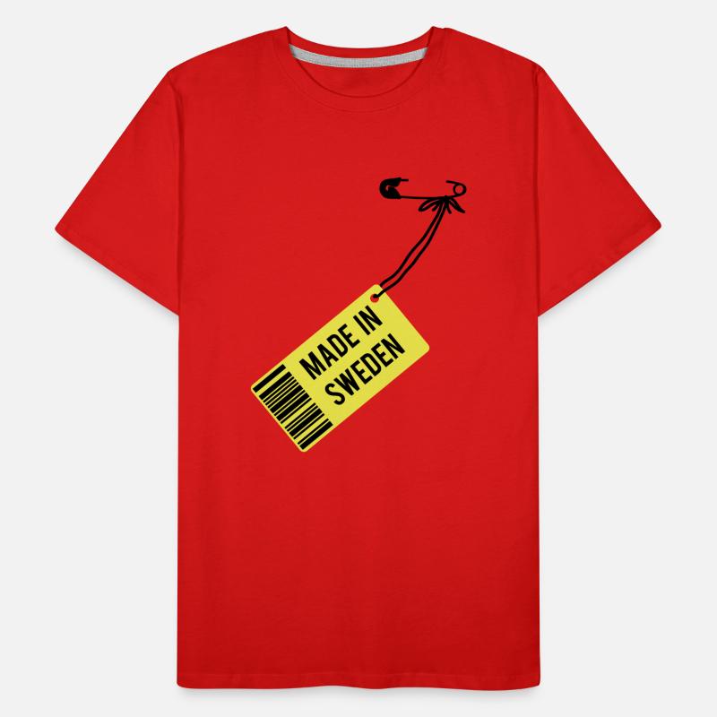 Fabriqué en Suède T-shirt bio Premium Homme