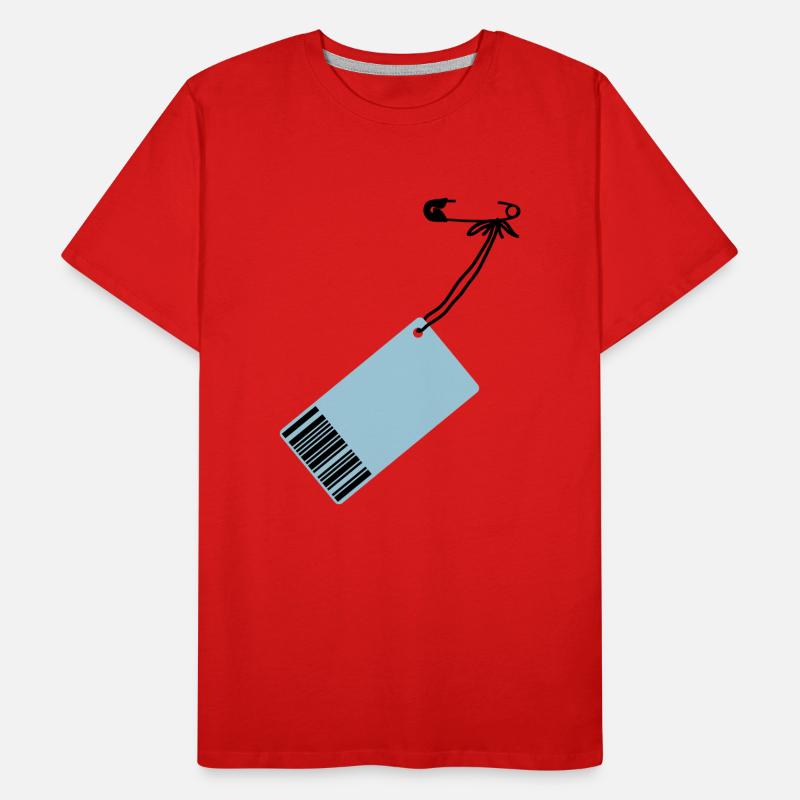 Prix-tag T-shirt bio Premium Homme
