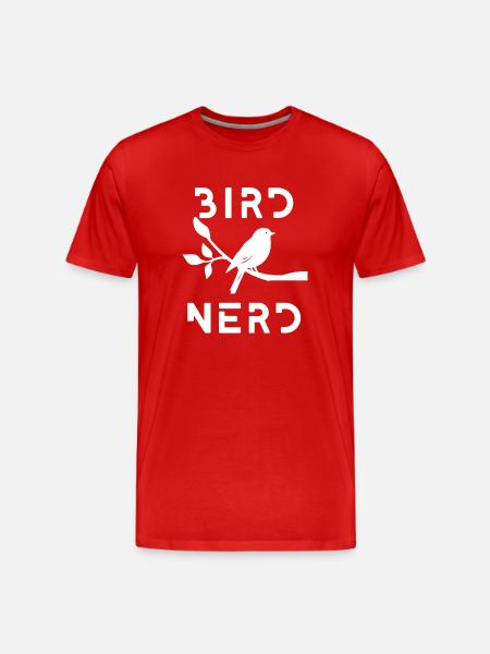 Birdwatching - Birdwatching - Birding - Nerd - Men's Premium Organic T-Shirt - red