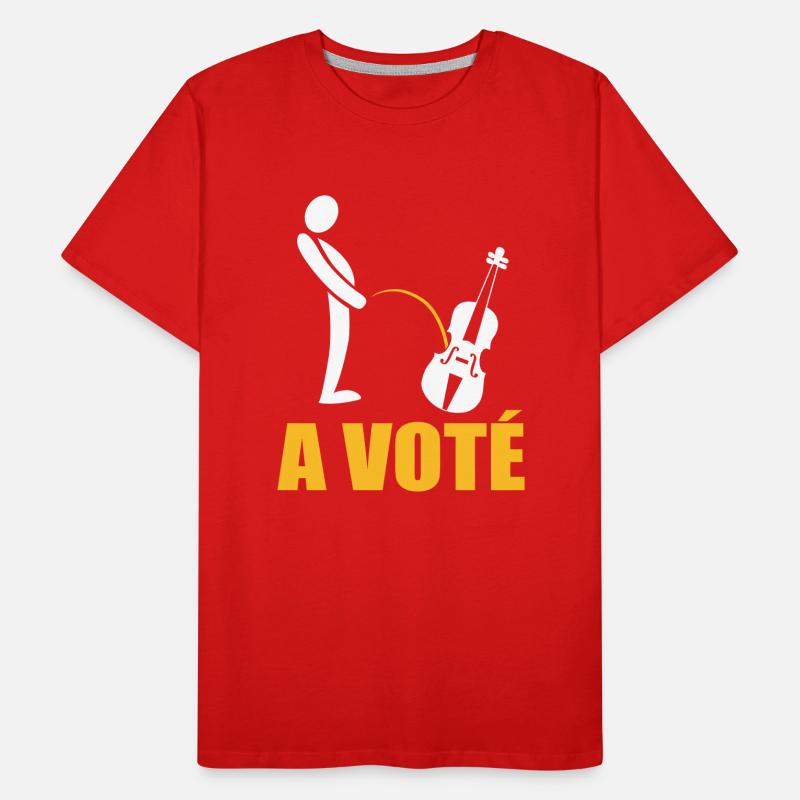 A voté T-shirt bio Premium Homme