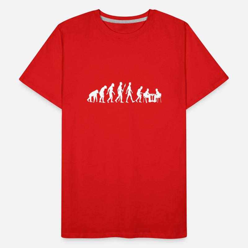 chess evolution chess board - Sport Gift Men's Premium Organic T-Shirt