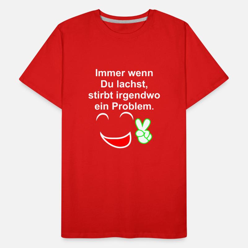 Chaque fois que tu ris T-shirt bio Premium Homme