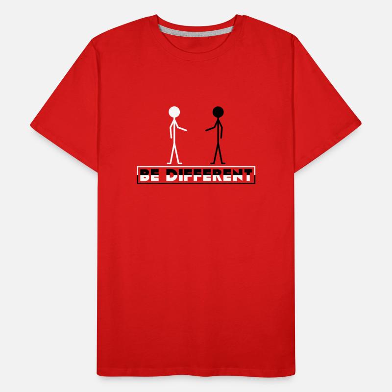 Sei anders Männer Premium Bio T-Shirt