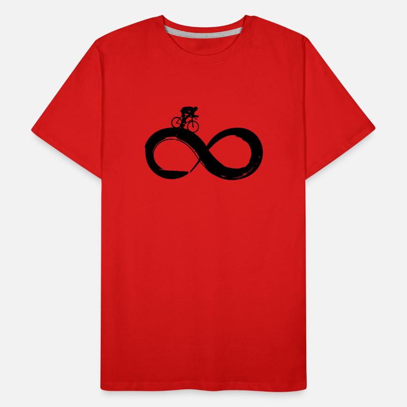 Vélo de route Infinity T-shirt bio Premium Homme