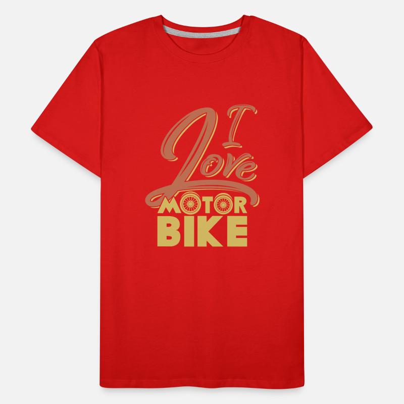 Motorcycle saying Chopper Cruiser exit Men's Premium Organic T-Shirt