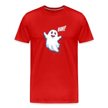 Halloween Spirit Kids Shirt Gift - Men's Premium Organic T-Shirt - red - Front - Damien (186cm)