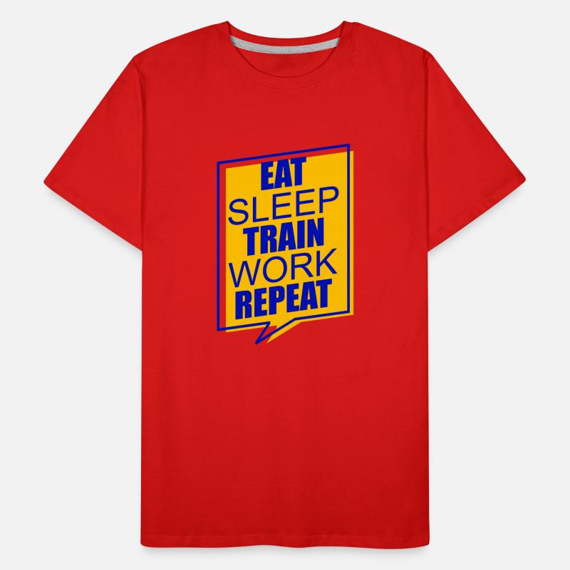 Manger Exercice Dormir T-shirt bio Premium Homme