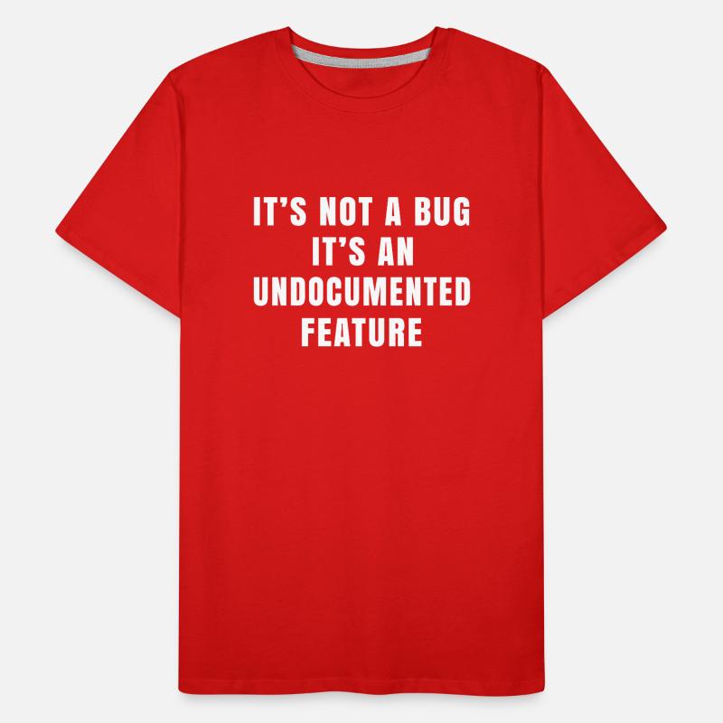 Programmer Shirt Programming Sayings Nerd Men's Premium Organic T-Shirt