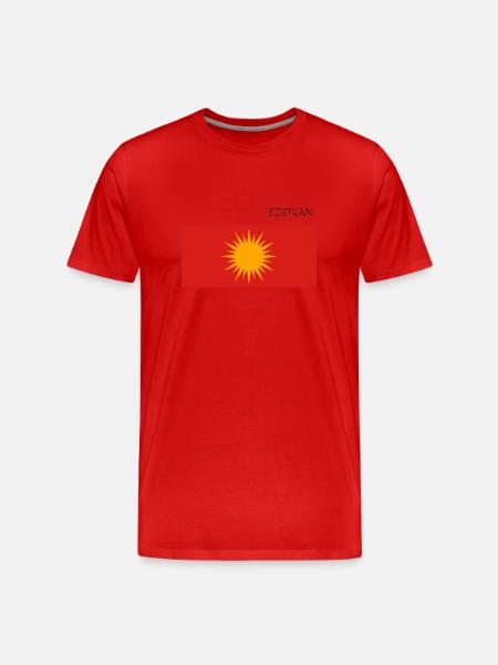 Ezidxan flag Ezidi flag - Men's Premium Organic T-Shirt - red