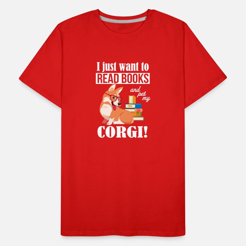 Corgi Men's Premium Organic T-Shirt